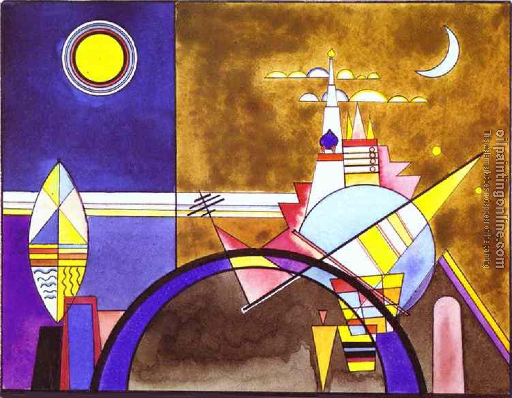 Kandinsky, Wassily - The Great Gate of Kiev